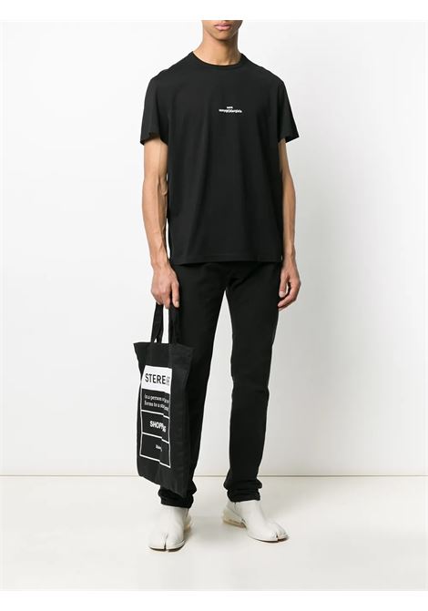 distorted logo tee man black MAISON MARGIELA | S30GC0701 S22816900